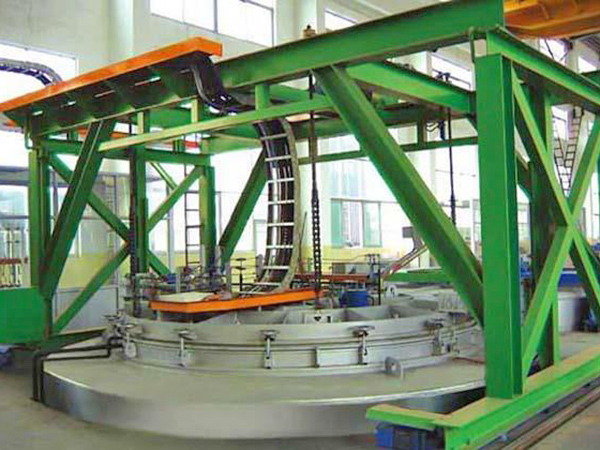 井式滲碳爐的結構